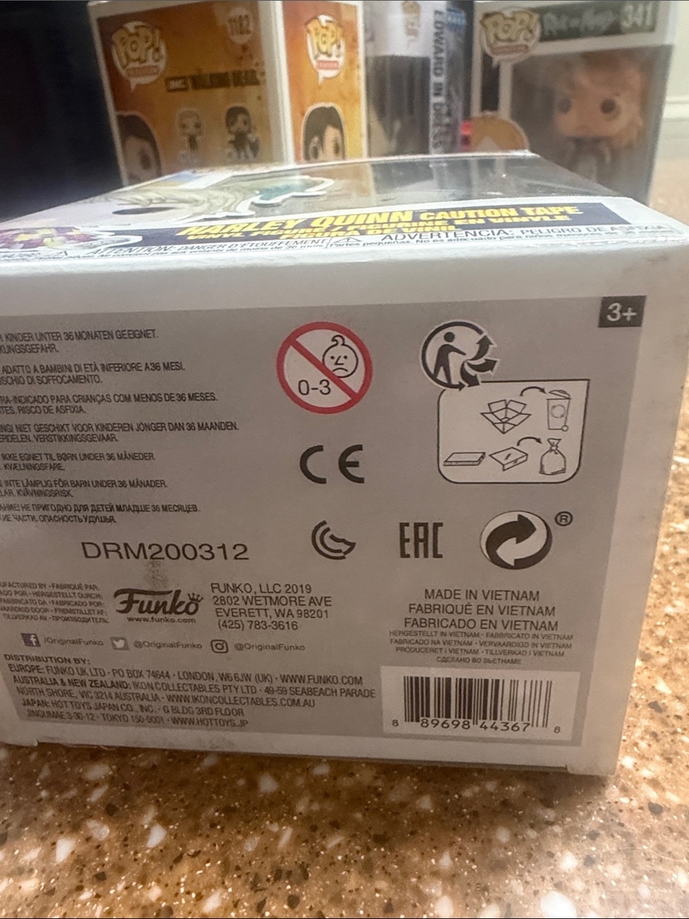 Funko Pop Harley Quinn Caution Tape #302 Birds of Prey DC - Picture 2 of 5